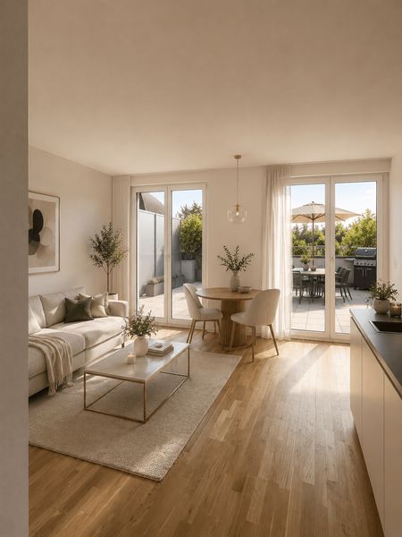 Wohnung gesucht - Zuhause gefunden. 2-Zimmerwohnung mit Seeblick!